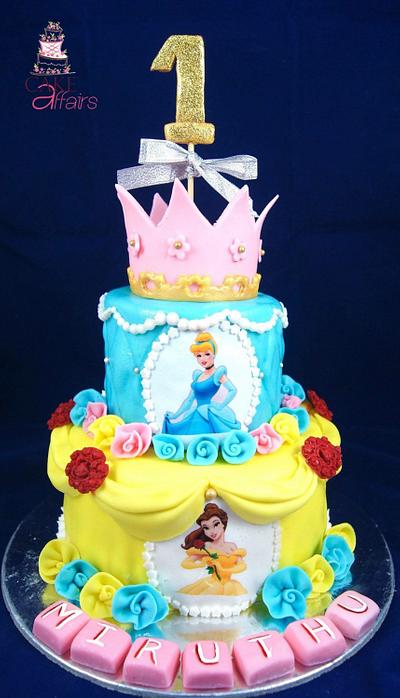Princess themed cake - Cake by Sushma Rajan- Cake Affairs