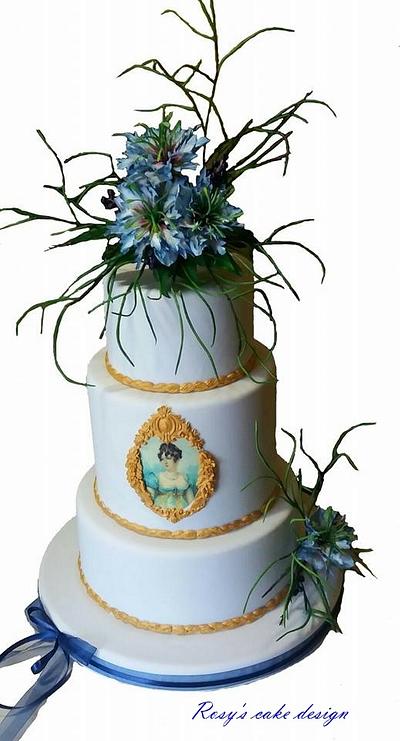 wedding Cake "Josephine " - Cake by rosycakedesigner