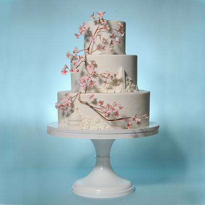 DC wedding cake - Cake by SweetGeorge