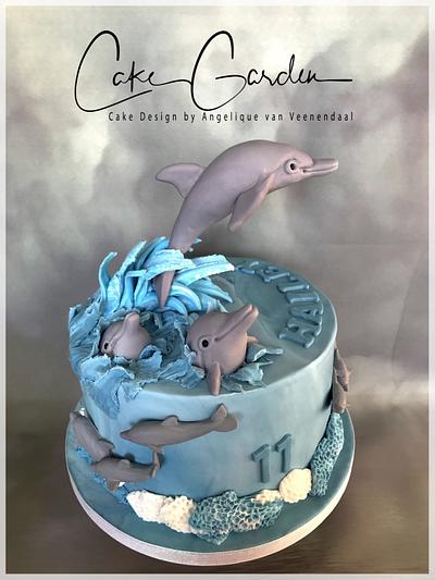 They call him Flipper.... - Cake by Cake Garden 