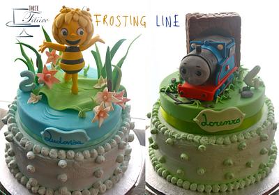 Frosting line - Cake by Torte Titiioo