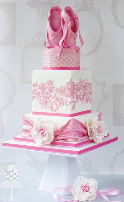 Pink Ballerina - Cake by Bellaria Cake Design 