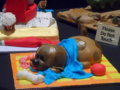 Puppy  - Cake by Jaime VanderWoude
