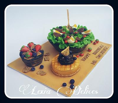 Healthy Bowl Cake - Cake by Lexia Delices
