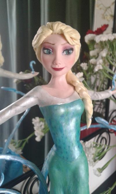 principessa Elsa - Cake by Felicita (cake free style)