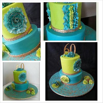 The Main Cake - Cake by Katrina's Cupn Cakes
