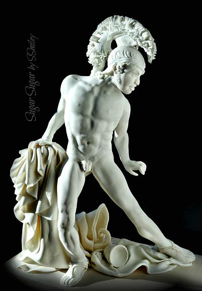 Achilles - Greco Roman Statue Challenge - Cake by Sandra Smiley