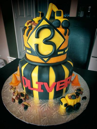 Construction Cake  - Cake by The Cakery 