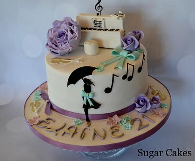 Music is my Muse...... - Cake by Sugar Cakes 