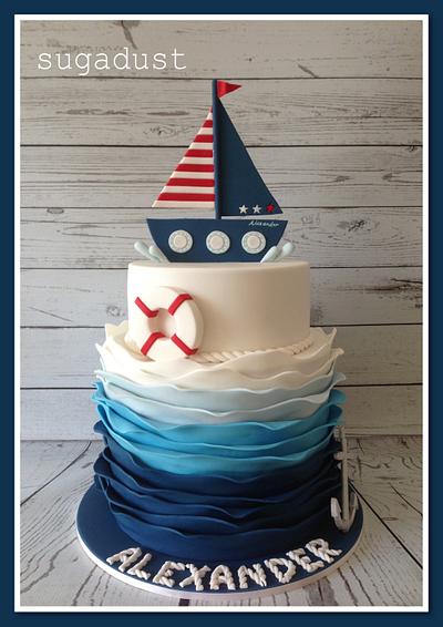 SAIL AWAY... - Cake by Mary @ SugaDust