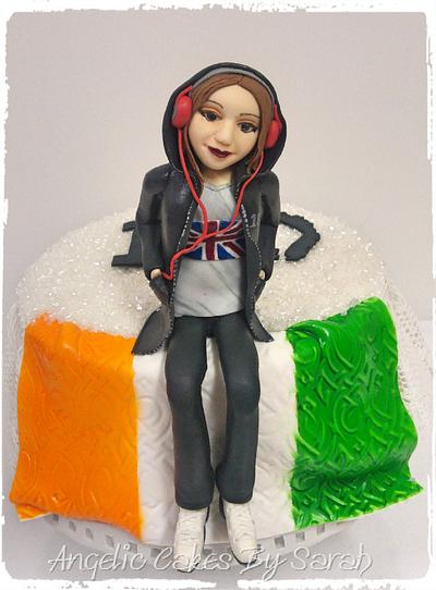 1D Fan Girl Cake - Cake by Angelic Cakes By Sarah