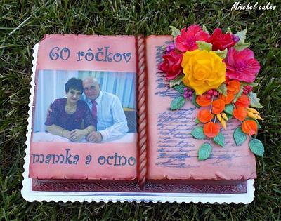 Congratulations book - Cake by Mischel cakes