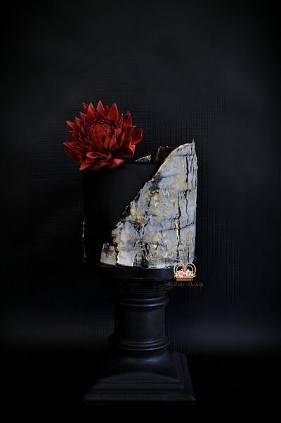Modern Texture - Cake by Sumaiya Omar - The Cake Duchess 