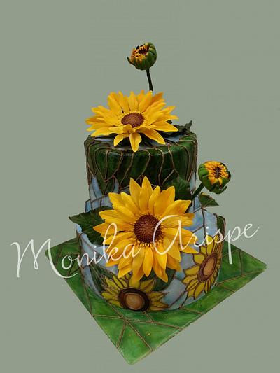 Sunflowers cake - Cake by Monika Arispe