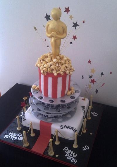 A night at the Oscars... - Cake by Fiona Williamson