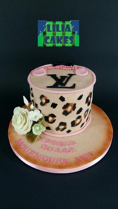 21st Birthday cake inspired by Louis Vuitton - Decorated - CakesDecor