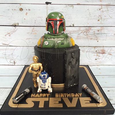 Star Wars  - Cake by Natasha Rice Cakes 