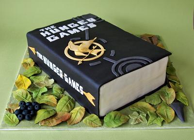 Hunger Games Book Cake - Cake by Cathy's Cakes