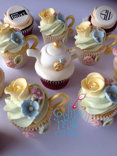 High Tea Inspired Cupcakes - Cake by Sophia Mya Cupcakes (Nanvah Nina Michael)