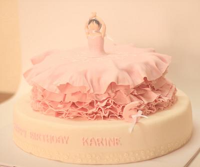 Ballerina  - Cake by Reema siraj