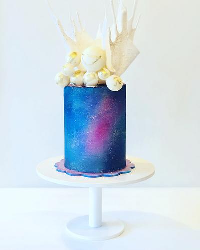 Galaxy cake - Cake by Chica PAstel