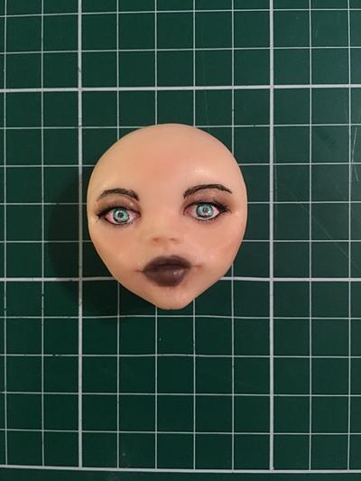 Fondant face - Cake by Begum Rogers