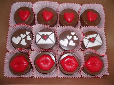 Valentines Day Oreos - Cake by ASimpleCupcake