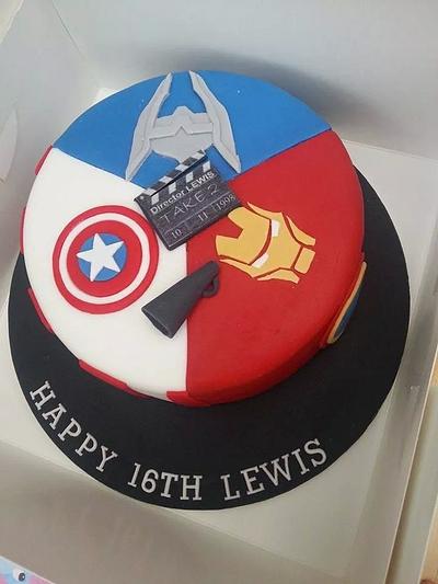 Marvel Cake Iron Man Captain America & Thor - Cake by Laras Theme Cakes