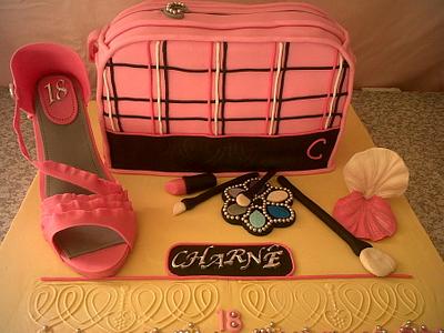 18th birthday cake - Cake by Willene Clair Venter