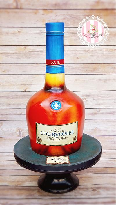 Courvoisier bottle - Cake by Sweet Surprizes 