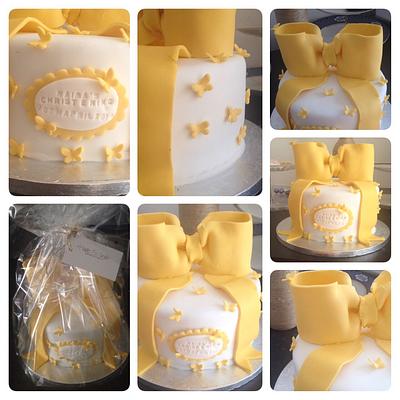 Easter christening  - Cake by Made To Order (MTO)