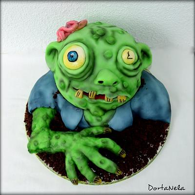 Zombie Cake - Cake by DortaNela