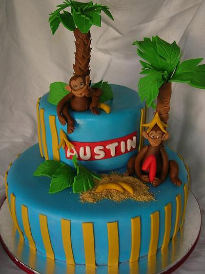 Monkeys cake - Cake by sweetybakery