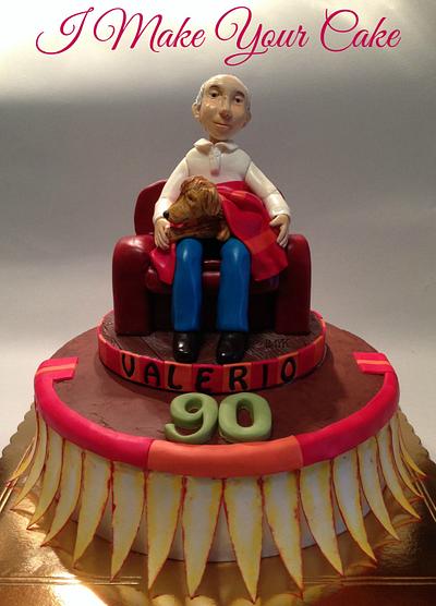 90 years for Valerio - Cake by Sonia Parente