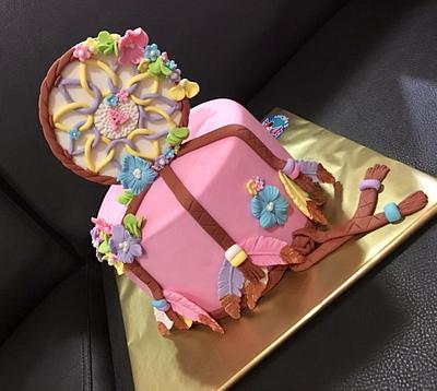 Dream Catcher a Baby shower cake  - Cake by N&N Cakes (Rodette De La O)