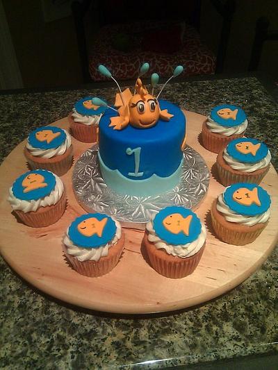 Little fish cake for 1 yr old - Cake by KAT