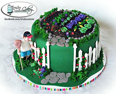 Garden Cake - Cake by TrulyCustom