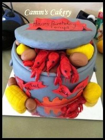 Got Crawfish??? - Cake by cammscakery