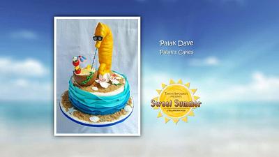 Shiny The Sea Horse  - Cake by palakscakes