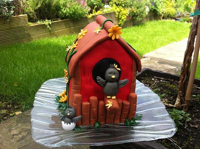 Bird House Cake - Cake by Sandra Agustini