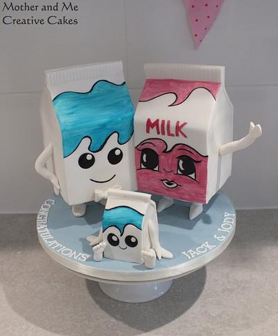The Carton Family have a New Arrival! - Cake by Mother and Me Creative Cakes