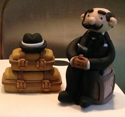 Poirot cake - Cake by Woo ha cakes