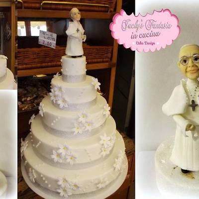 Torta per papa francesco visita a Bologna - Cake by Jacky Ceron