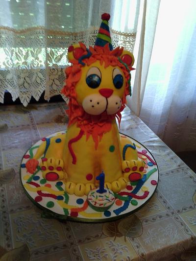 Lion  - Cake by Zoca