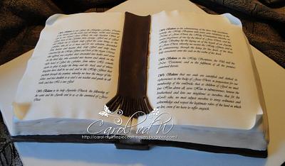 Book Cake - Cake by Carol