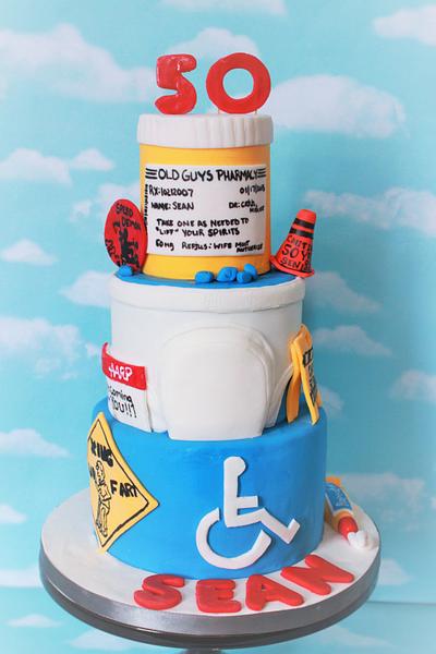 You're only as old as you feel - Cake by Not Your Ordinary Cakes