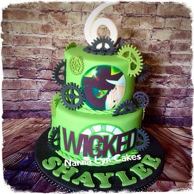 Wicked - Cake by Nanna Lyn Cakes