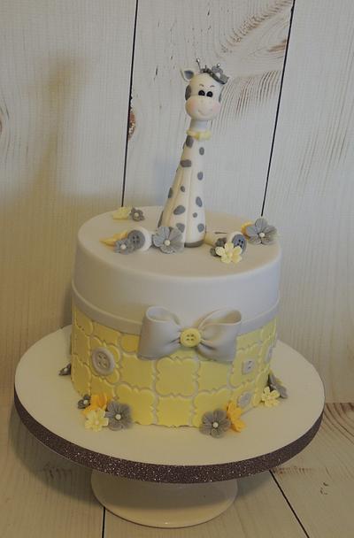 Baby Giraffe - Cake by Shereen