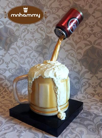 Have a Beer!!! - Cake by Mnhammy by Sofia Salvador