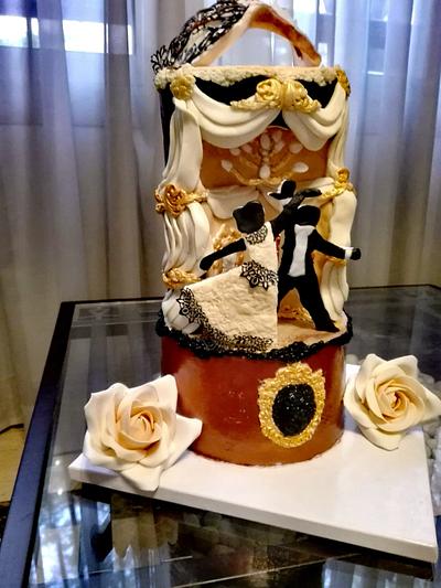 Ball room cake - Cake by Passant87